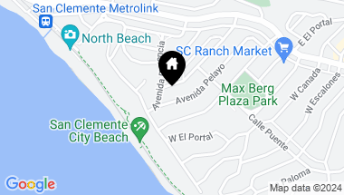 Map of 228 Avenida Pelayo, San Clemente CA, 92672