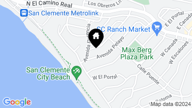 Map of 226 Avenida Pelayo # A, San Clemente CA, 92672