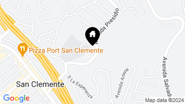 Map of 170 AVENIDA PRESIDIO, San Clemente CA, 92672