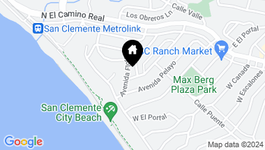 Map of 226 Avenida De La Grulla, San Clemente CA, 92672