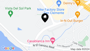 Map of 313 Via Pamplona, San Clemente CA, 92672