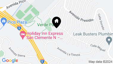 Map of 243 Calle Empalme, San Clemente CA, 92672