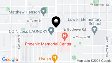 Map of 0000 W Buckeye Road, Phoenix AZ, 85009