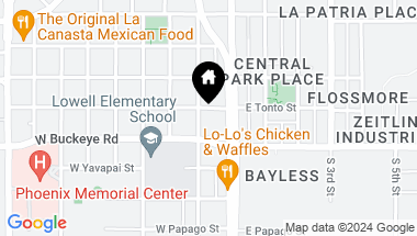 Map of 1005 S 1st Avenue, Phoenix AZ, 85003