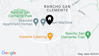 Map of 421 Via Presa, San Clemente CA, 92672