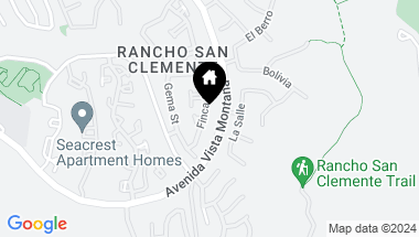 Map of 53 Finca, San Clemente CA, 92672
