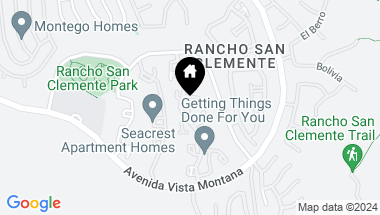 Map of 809 Via Presa, San Clemente CA, 92672