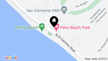 Map of 103 Ocean Drive, San Clemente CA, 92672