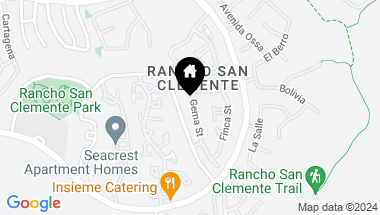 Map of 8 Gema, San Clemente CA, 92672