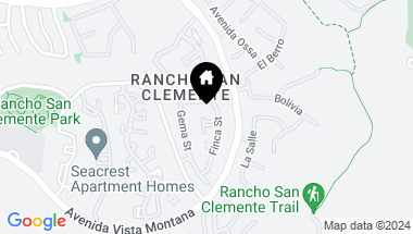 Map of 24 Finca, San Clemente CA, 92672