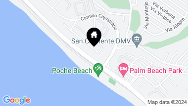 Map of 2813 La Ventana, San Clemente CA, 92672