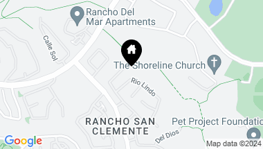 Map of 912 Rio Lindo, San Clemente CA, 92672