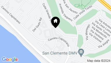 Map of 2810 Camino Capistrano 24A, San Clemente CA, 92672