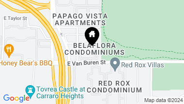 Map of 5302 E VAN BUREN Street # 3026, Phoenix AZ, 85008