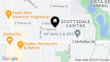 Map of 7501 E TAYLOR Street, Scottsdale AZ, 85257