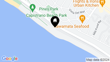Map of 35087 Beach Road, Dana Point CA, 92624
