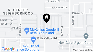 Map of 320 E McKellips Road # 224, Mesa AZ, 85201