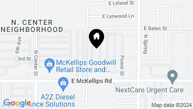 Map of 320 E McKellips Road # 193, Mesa AZ, 85201