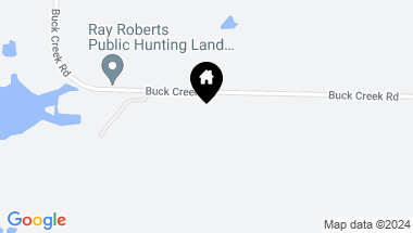 Map of 0 Buck Creek Road, Tioga TX, 76271