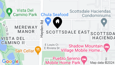 Map of 825 N HAYDEN Road # C103, Scottsdale AZ, 85257