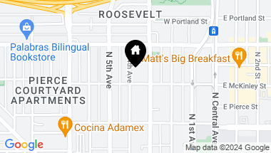 Map of 805 N 4th Avenue # 107, Phoenix AZ, 85003