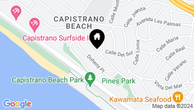 Map of 34781 Camino Capistrano, Dana Point CA, 92624
