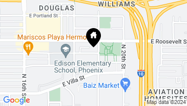 Map of 0000 W XXXXXXXXX Avenue, Phoenix AZ, 85018
