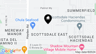 Map of 920 N 82ND Street # H201, Scottsdale AZ, 85257