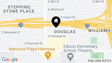 Map of 1616 E PORTLAND Street # 1, Phoenix AZ, 85006