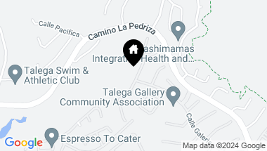 Map of 29 Camino Lienzo, San Clemente CA, 92673