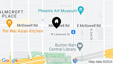 Map of 54 W Lynwood Street, Phoenix AZ, 85003