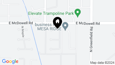 Map of 4153 E NORA Circle, Mesa AZ, 85215