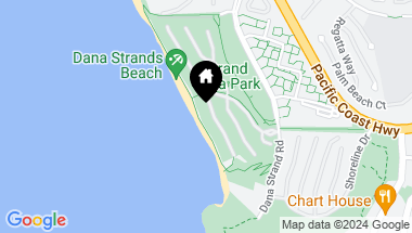 Map of 21 Strand Beach DR, DANA POINT CA, 92629