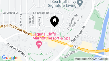 Map of 25222 Manzanita Drive, Dana Point CA, 92629