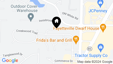 Map of 155 Mcintosh Place Drive, Fayetteville GA, 30214