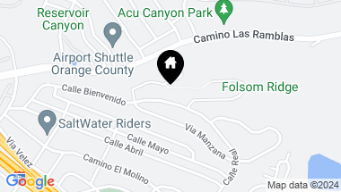 Map of 4008 Calle Bienvenido, San Clemente CA, 92673