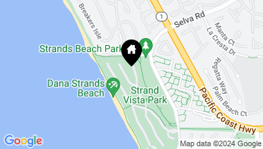 Map of 41 Beach View Avenue, Dana Point CA, 92629