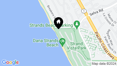 Map of 53 Strand Beach Drive, Dana Point CA, 92629