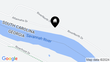 Map of 258 ALTAMAHA Drive, North Augusta SC, 29841