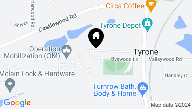 Map of 260 Lynnwood Avenue, Tyrone GA, 30290