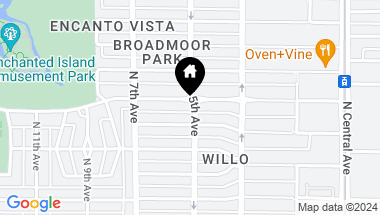 Map of 501 W ENCANTO Boulevard, Phoenix AZ, 85003