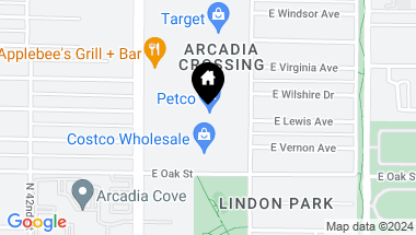 Map of 000 E South Arcadia Assisted Living Lane, Phoenix AZ, 85008