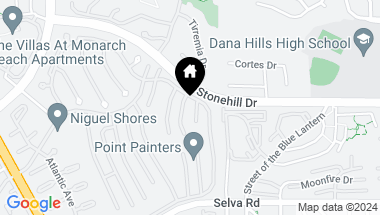 Map of 33525 Sextant Drive, Dana Point CA, 92629