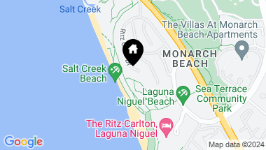Map of 22 Ritz Cove, Dana Point CA, 92629