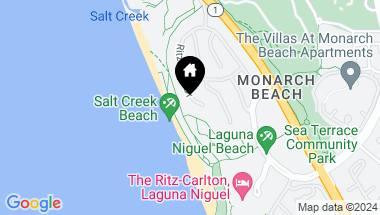 Map of 21 Ritz Cove Drive, Dana Point CA, 92629