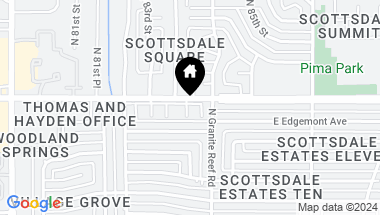 Map of 8339 E THOMAS Road, Scottsdale AZ, 85251