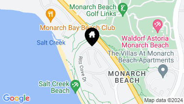 Map of 51 Ritz Cove Drive, Dana Point CA, 92629