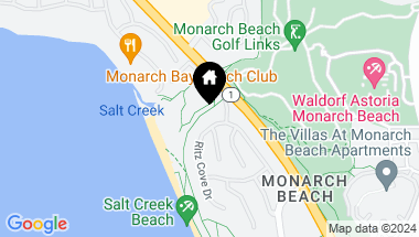 Map of 13 Ritz Cove Drive, Dana Point CA, 92629