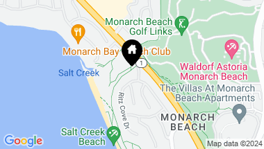 Map of 14 Ritz Cove Drive, Dana Point CA, 92629