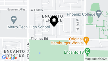 Map of 2930 N 17th Avenue, Phoenix AZ, 85015